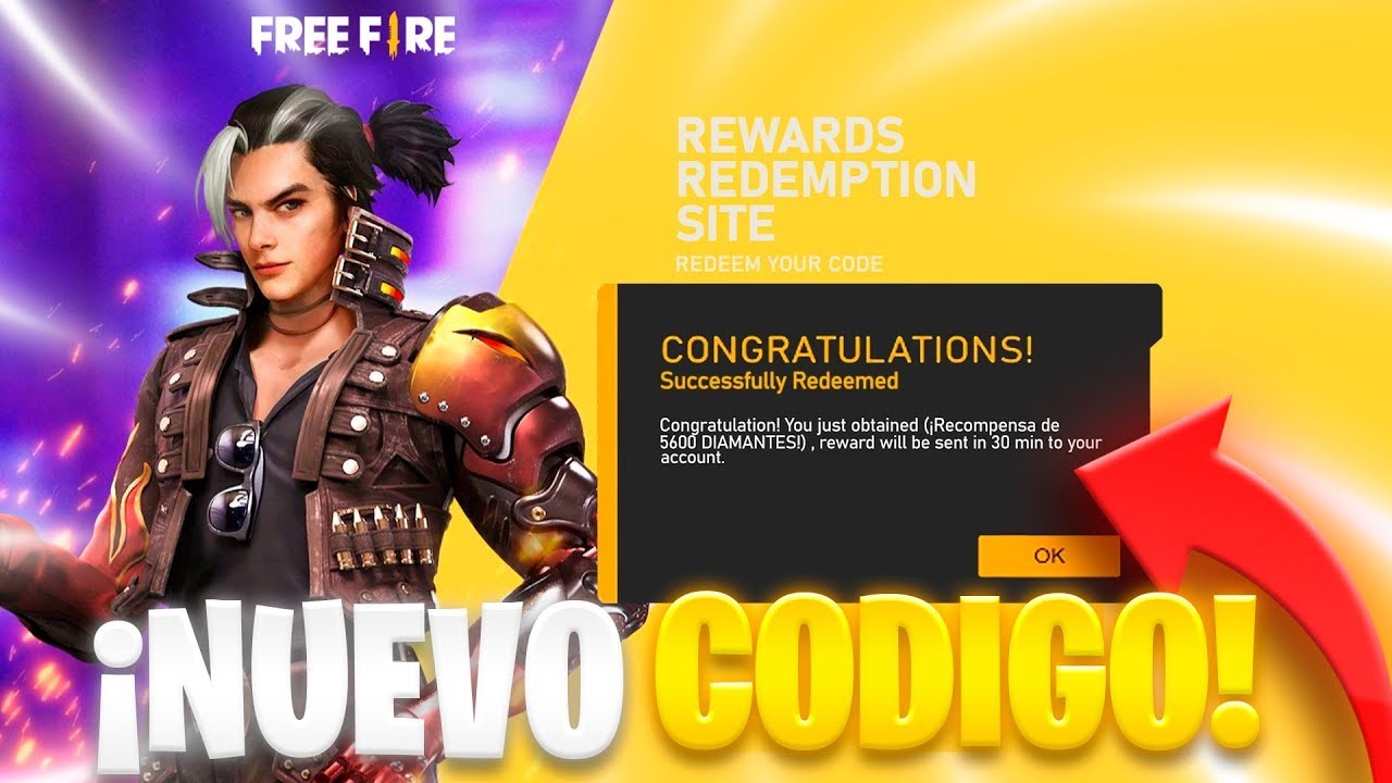 donde puedo canjear codigos de free fire para obtener recompensas