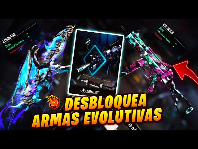 guia completa que son las armas evolutivas en free fire y como se obtienen