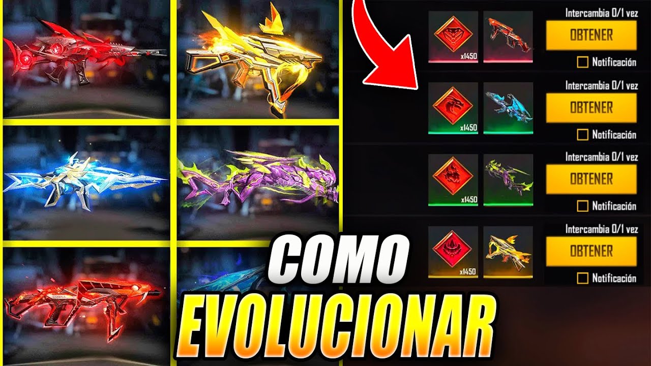 guia definitiva estrategias efectivas para conseguir armas evolutivas en free fire